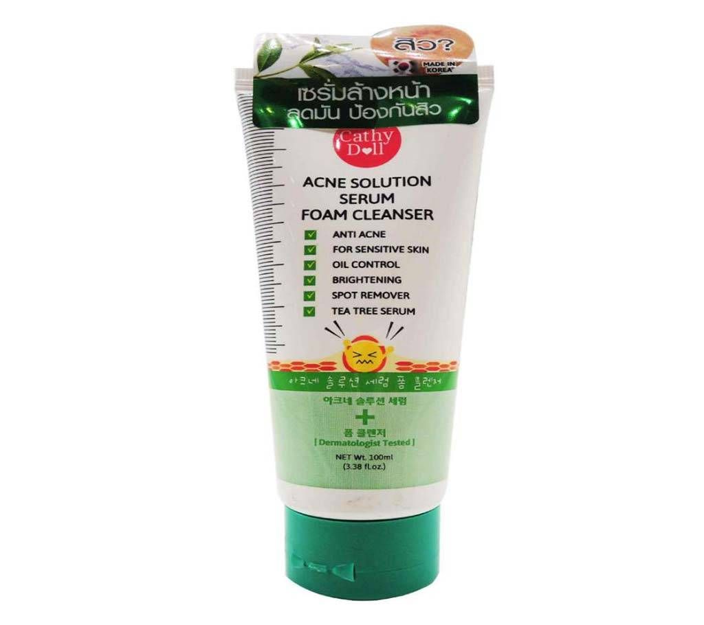 Cathy Doll Acne Solution Serum Foam Cleanser