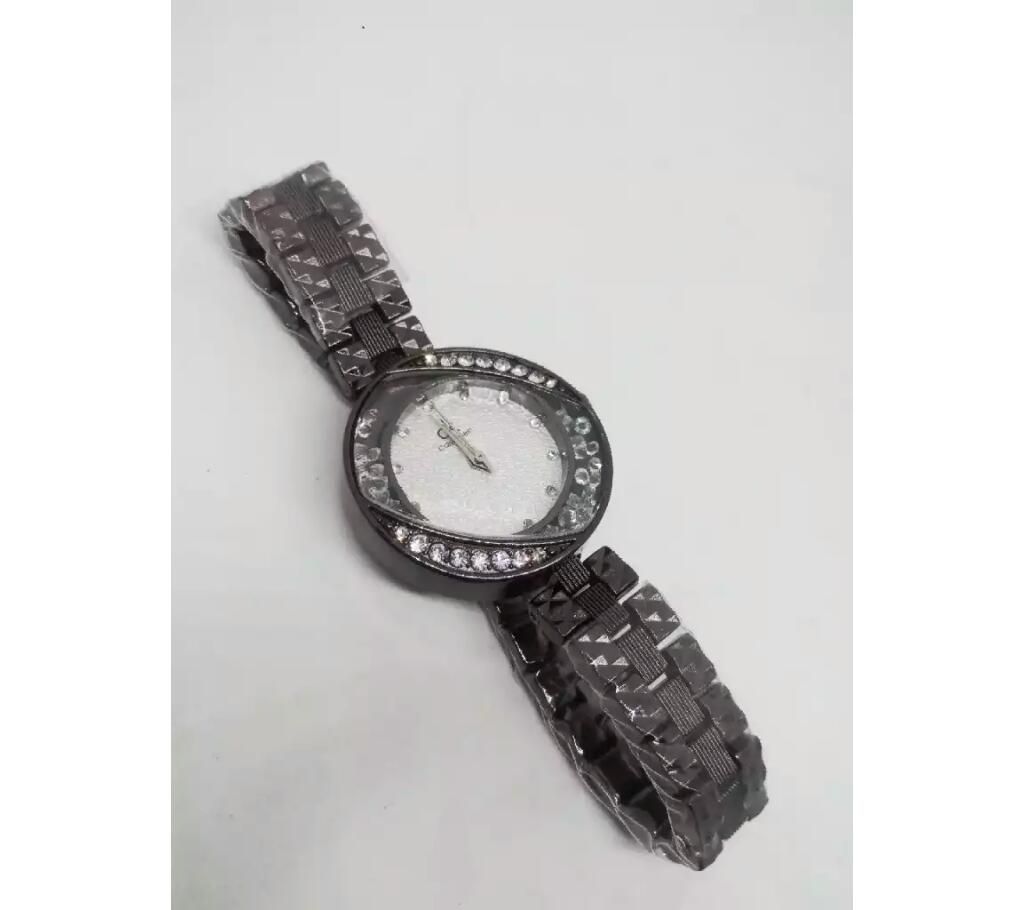 black wrist watch for Ladies