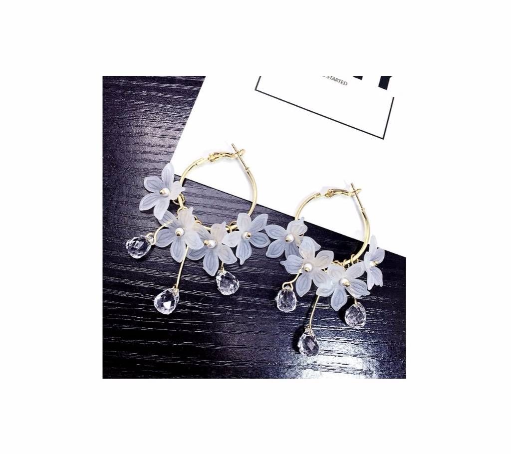 Crystal Trendy Acrylic Water Drop Earings