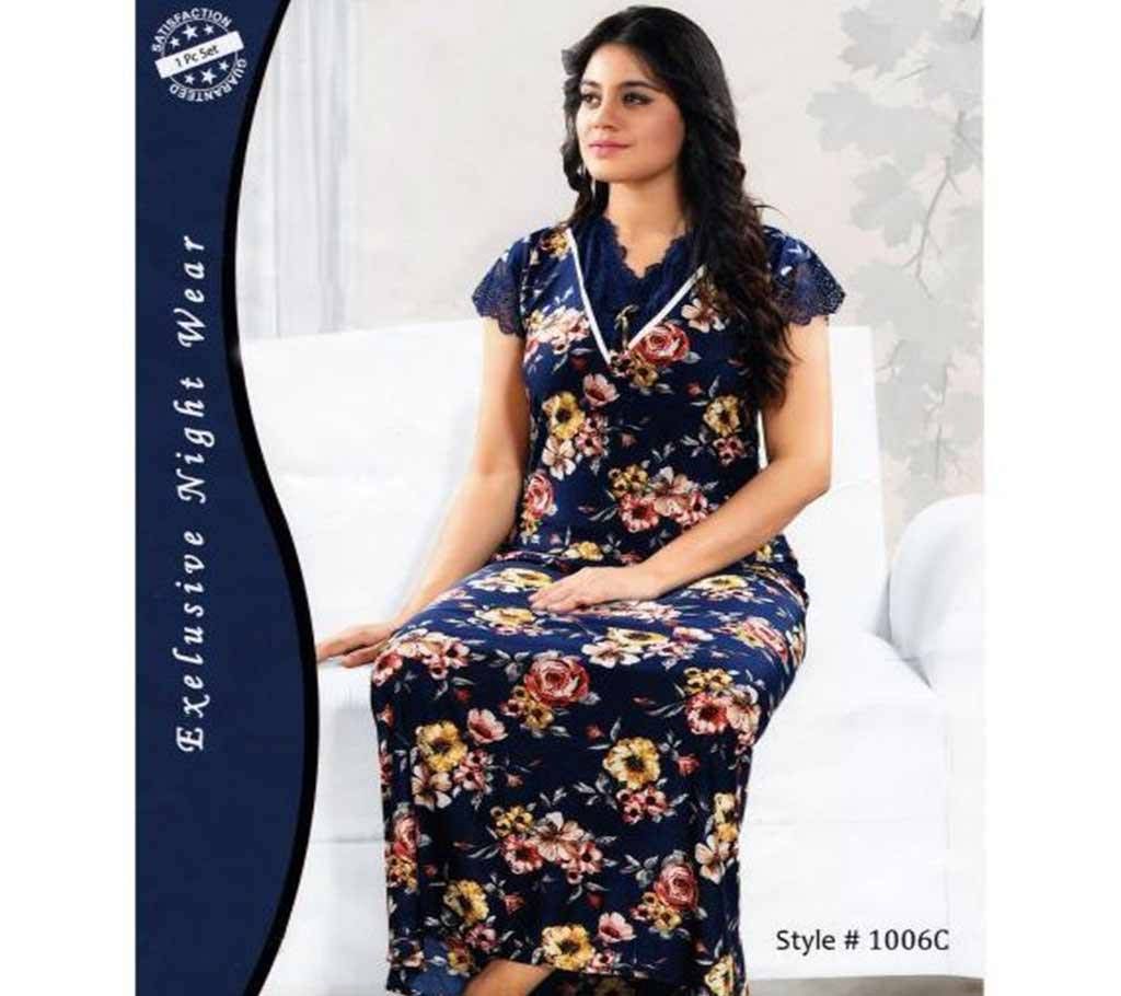 Fashionable One Part Night Dress-1006 C