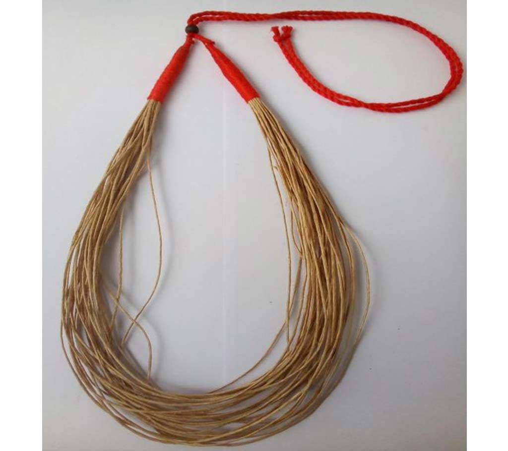 Red & Golden color  Necklace