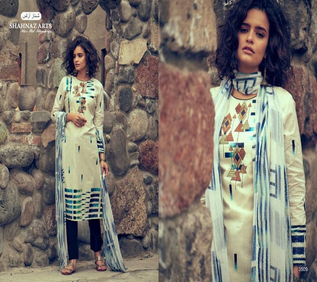 Shahnaz Arts Gulbagh- 3509 Salwar Kameez