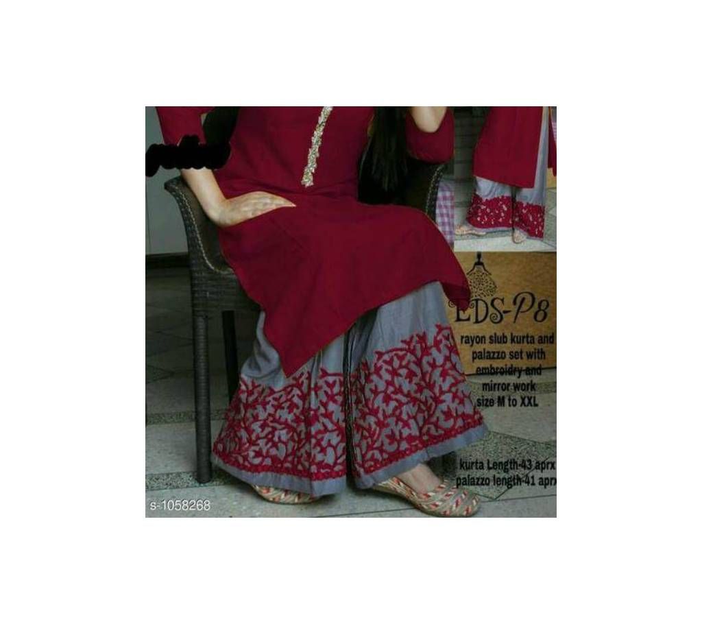 Original cotton Kurti or plazo