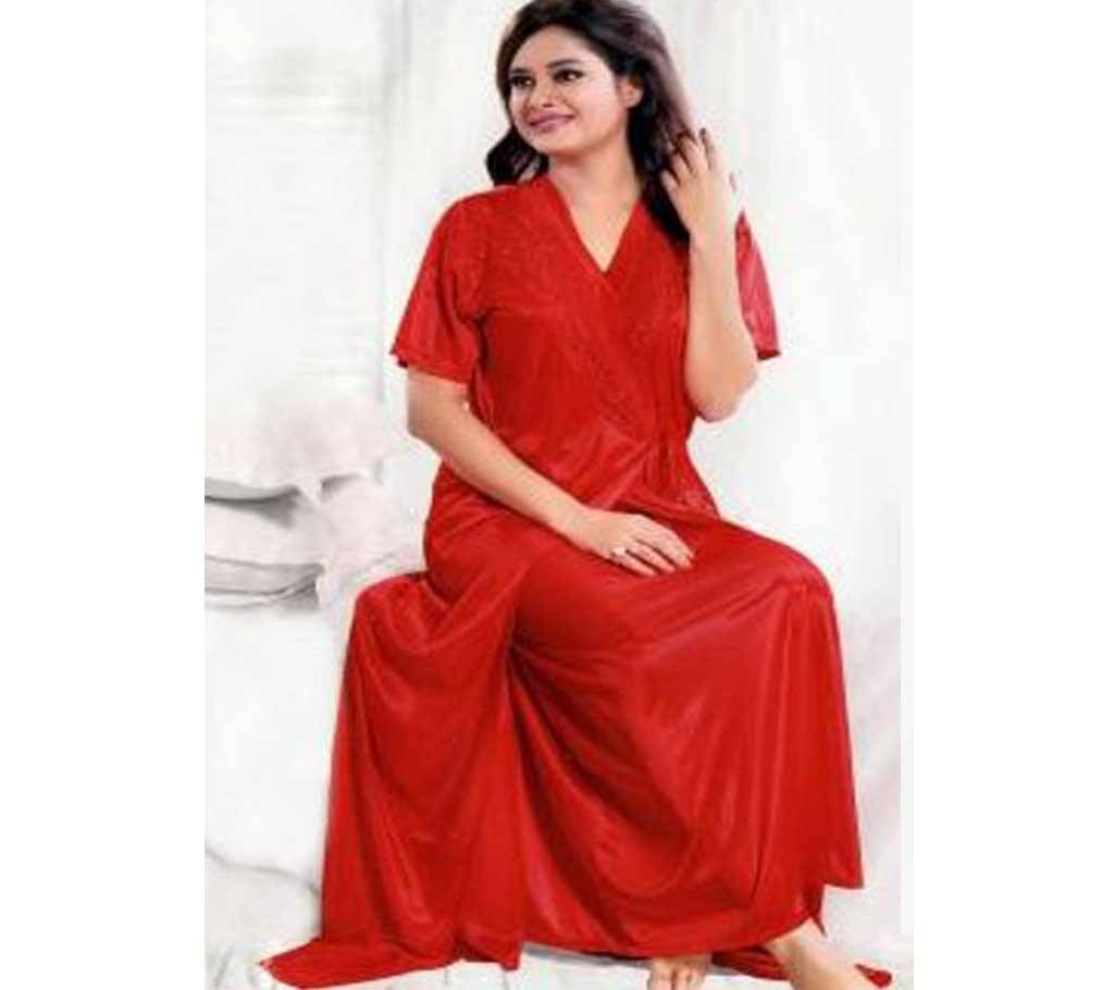 Fashionable Two Part Nighty-4704 D