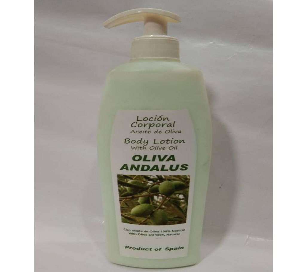 Oliva andalus with olive oil body lotion 500ml spain