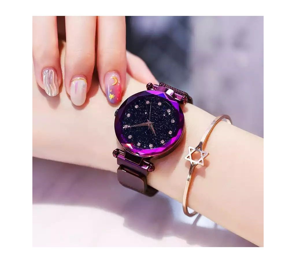 Fashionable Womens Watch Dor02  Purple  B24