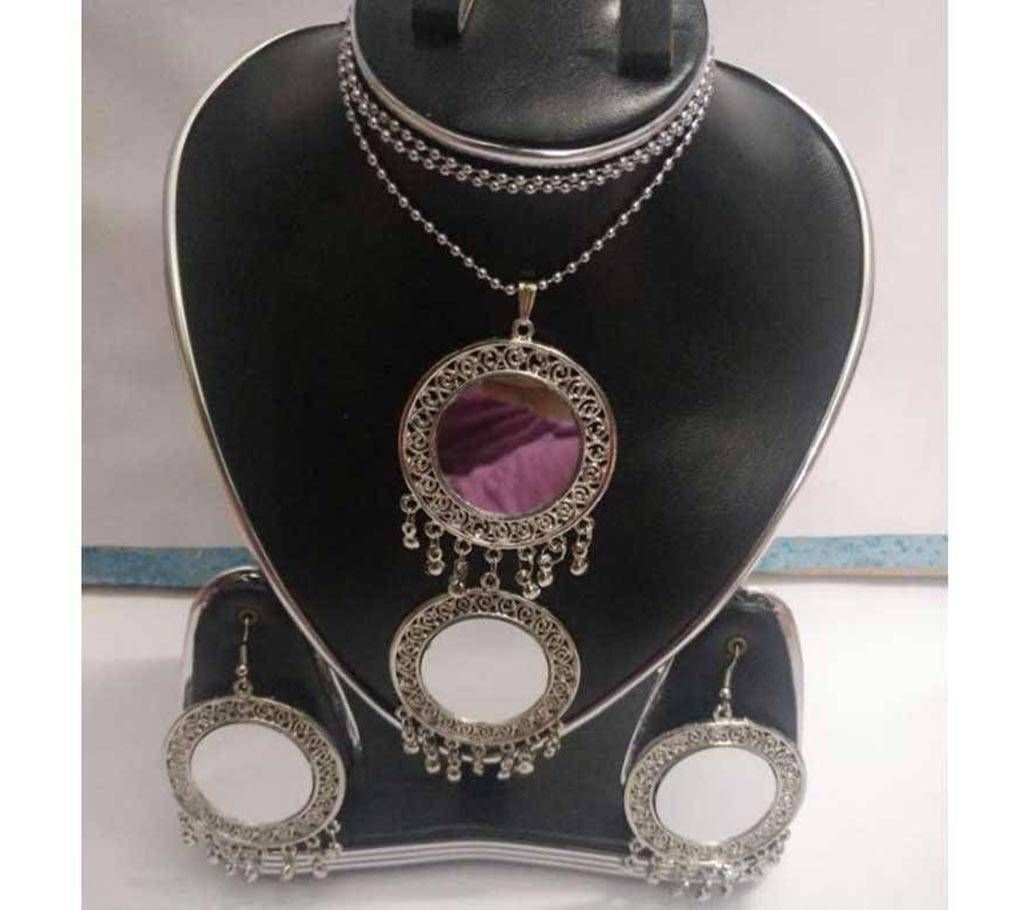 Mirror set jewellery set