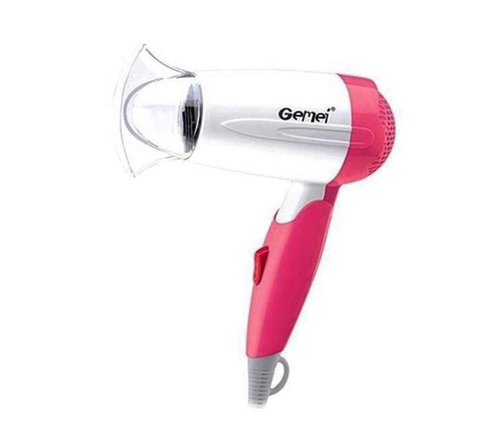 Gemei Professional Hair Dryer - 1000W