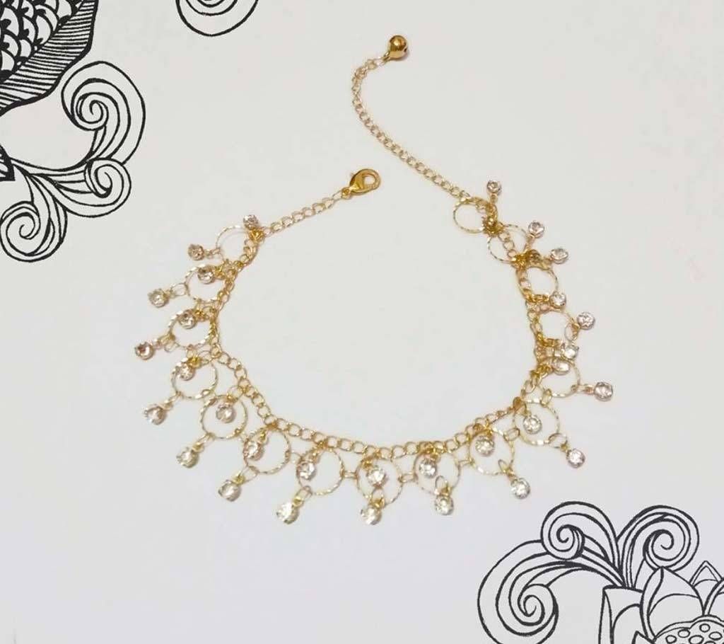 Crystal anklet 