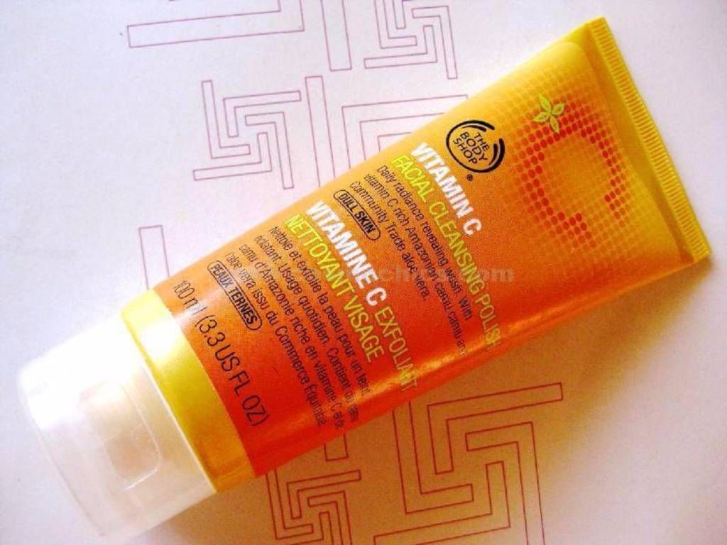 Vitamin C Facial Cleansing Polish face wash 