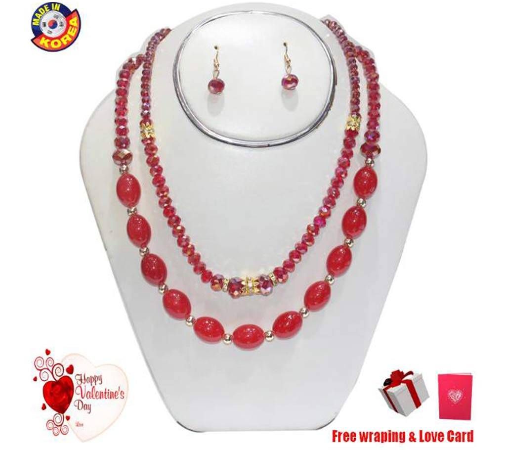 Korean Cristal Stone Setting Chain