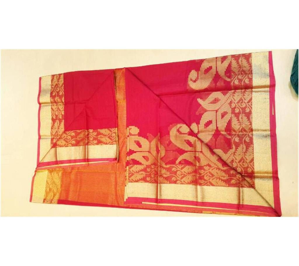 Pure Half Silk Sharee