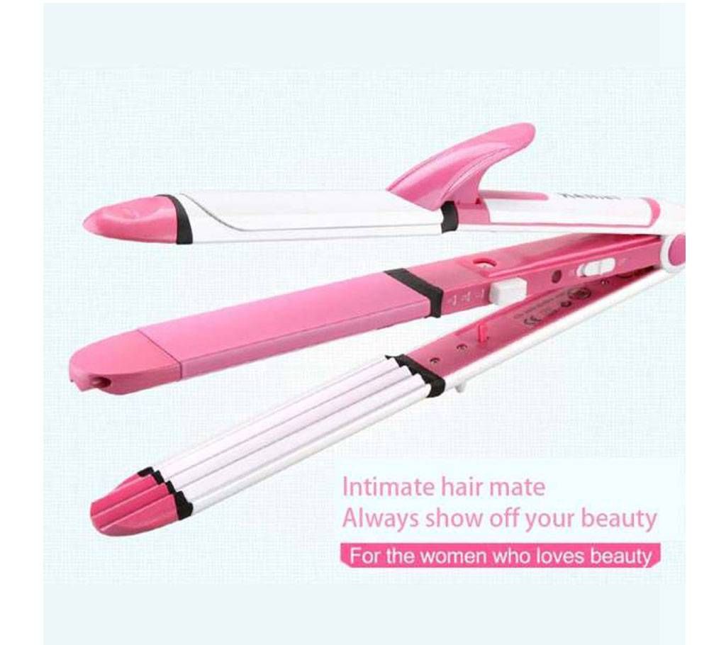 Kemei KM-1291 multi-function hair straightener