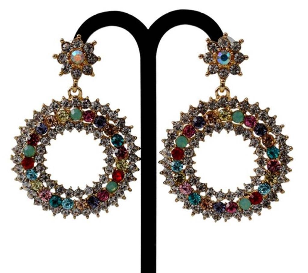 Multi Color China Earrings For Ladies