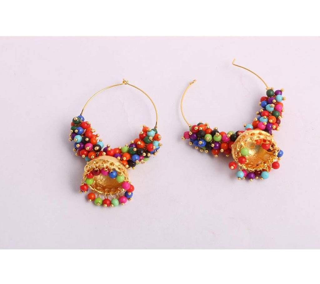 multi color jhumka 