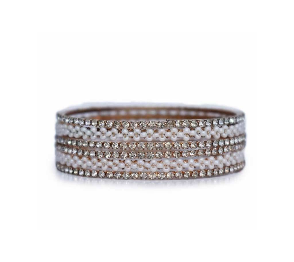 Diamond Cut and Puti Settings Bangles
