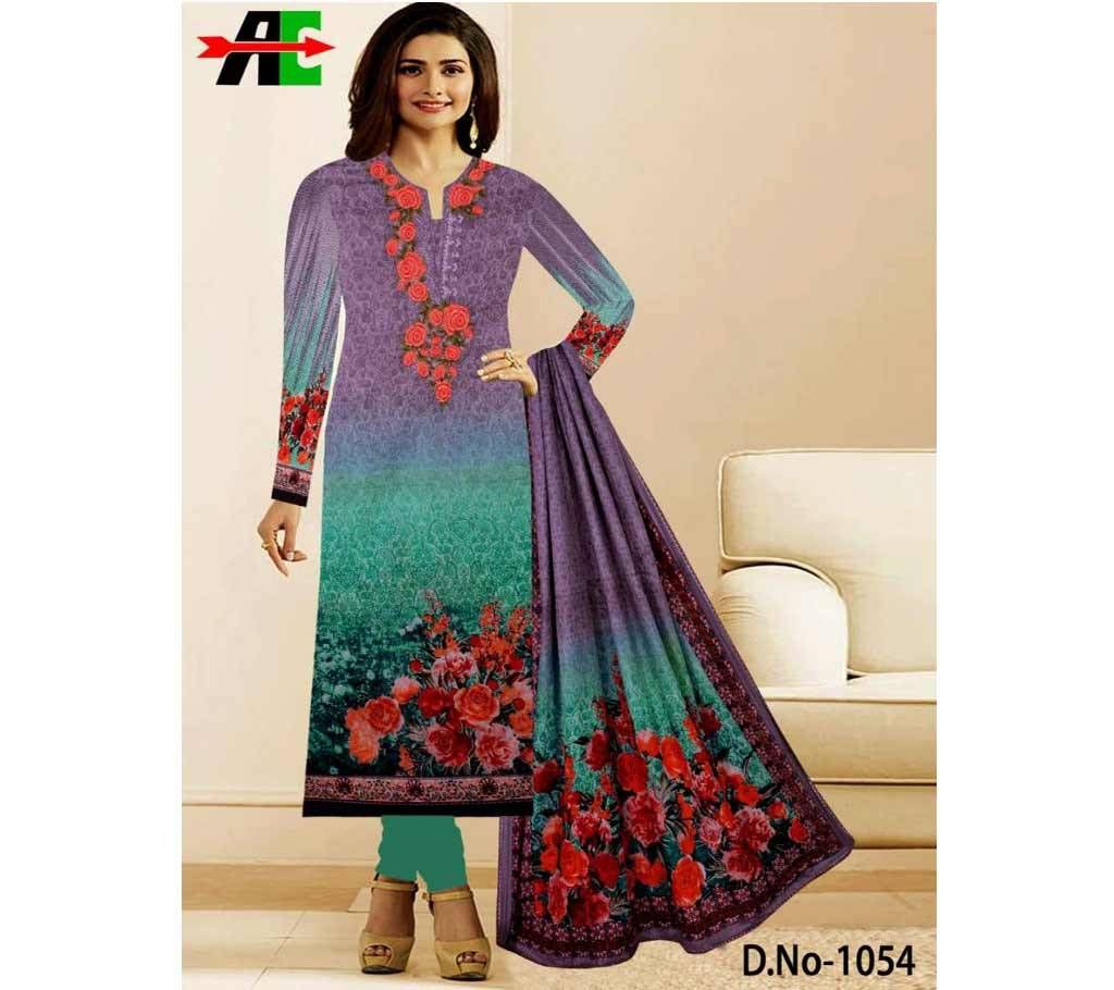 Formal Wear Unstitched Salwar Kameez (Copy)