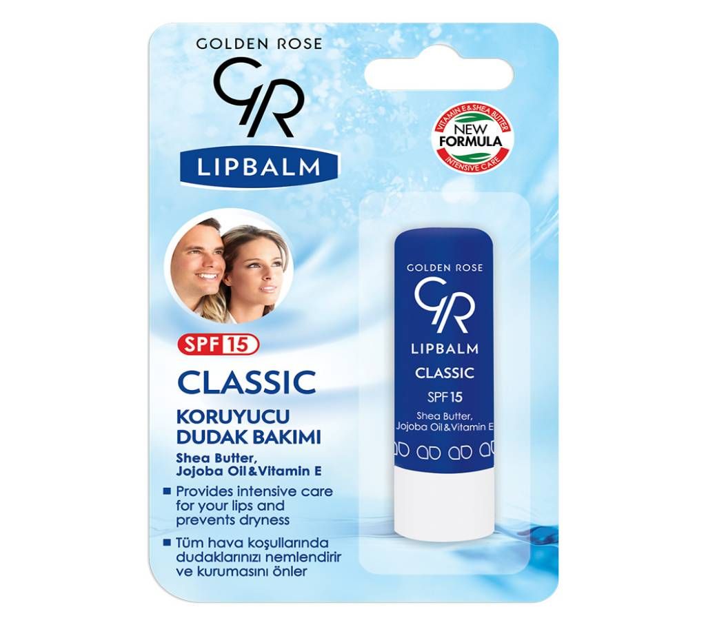 Golden Rose Lip Balm Classic Spf 15 (Turkey)