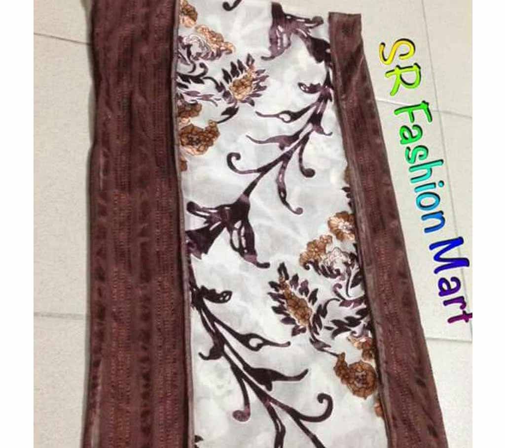 Stretchable velvet hijab
