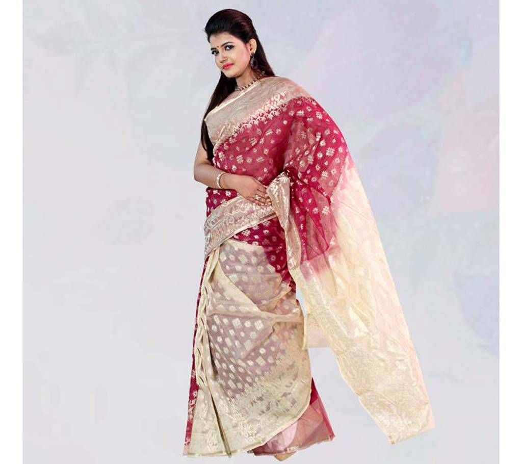 Pure Silk Jamdani sharee