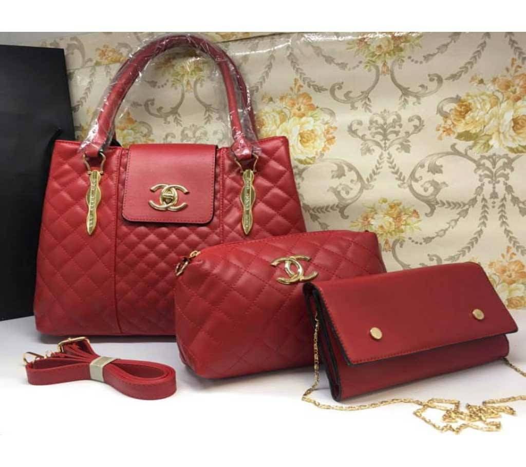 Channel 3 in 1 Ladies hand bag copy 