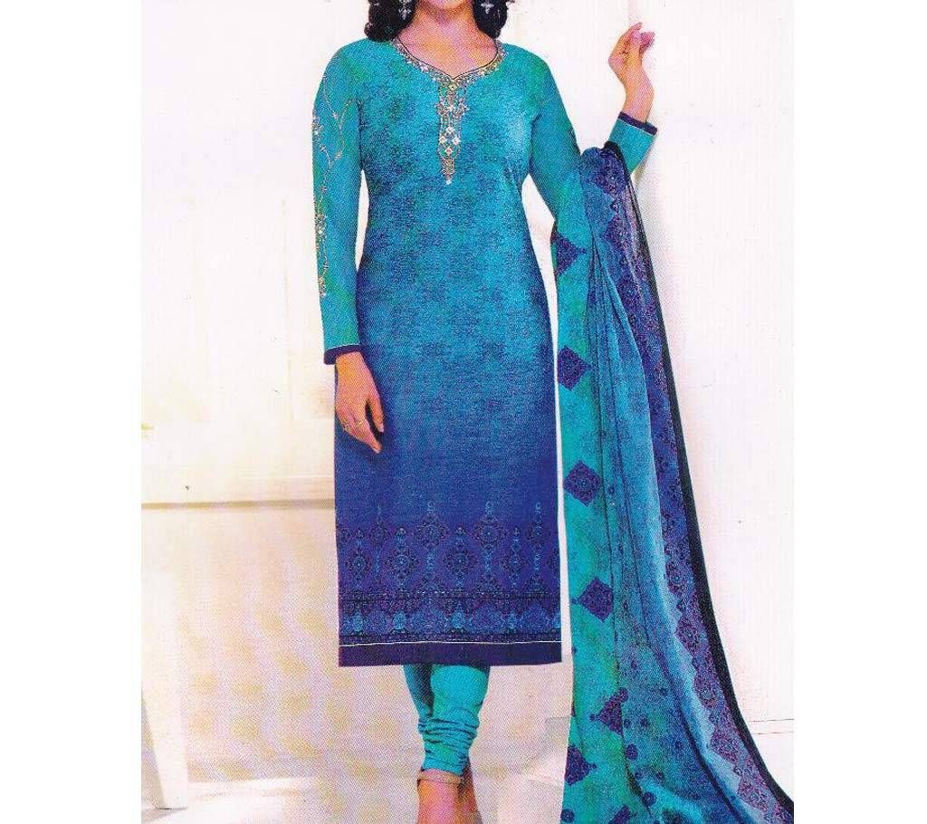 Indian Semistitch Cotton Three Piece - copy