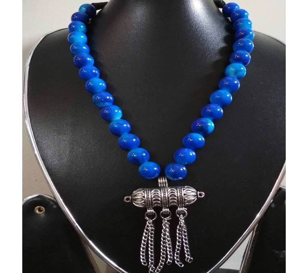 Suvronil Beads Setting Necklace 