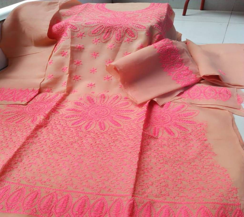 unstitched 2 pcs