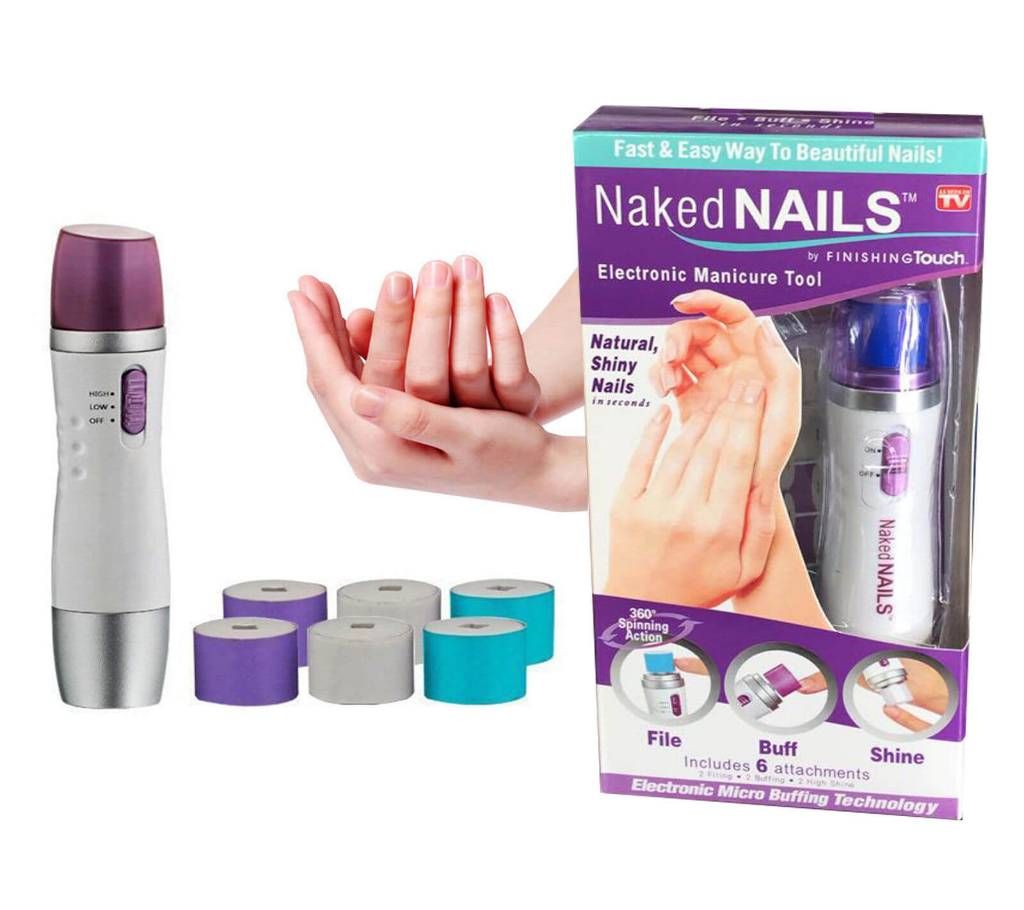 Naked nails manicure tool 