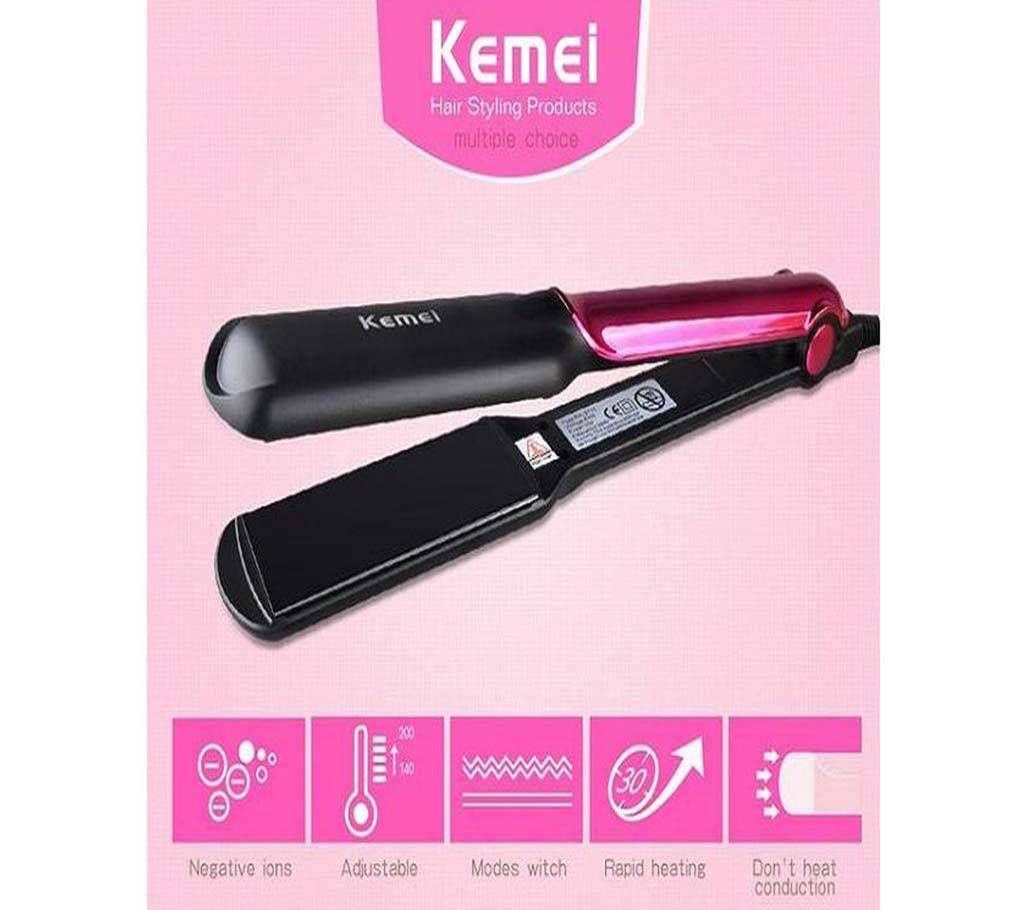 Kemei KM-2113 Hair Straightener Curling Irons 