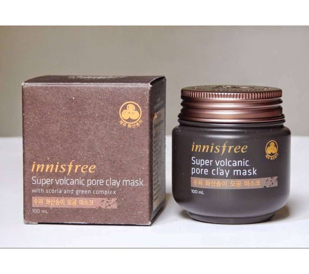 Innisfree Super Volcanic Pore Clay Mask - 100ml (Korea)