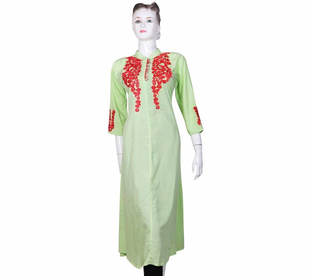 ready made long linen kurti