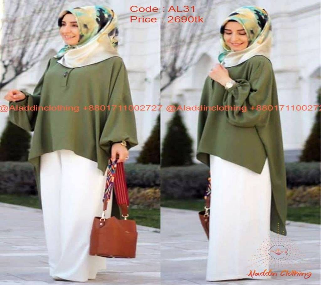 BMW faabric Abaya Muslim women wear
