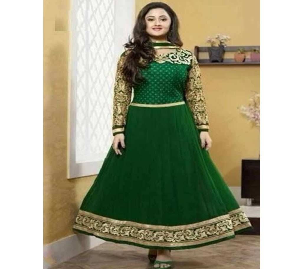 Unstitched block printed Rajdhani voyel cotton Salwar Kameez seblock-357