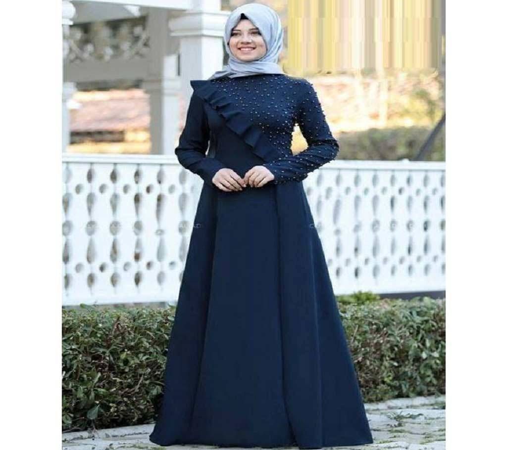 Navy Blue BMW Borka For Woman