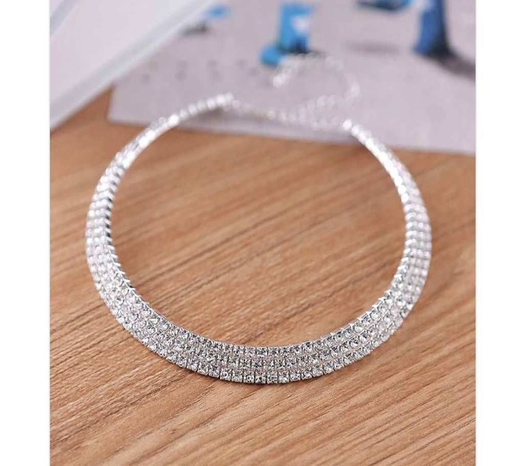 TDQUEEN Rhinestone Setting Necklace 