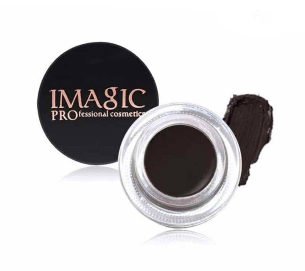 1 Pcs IMAGIC Black colour Eyebrow Enhancer with Brush 4g China