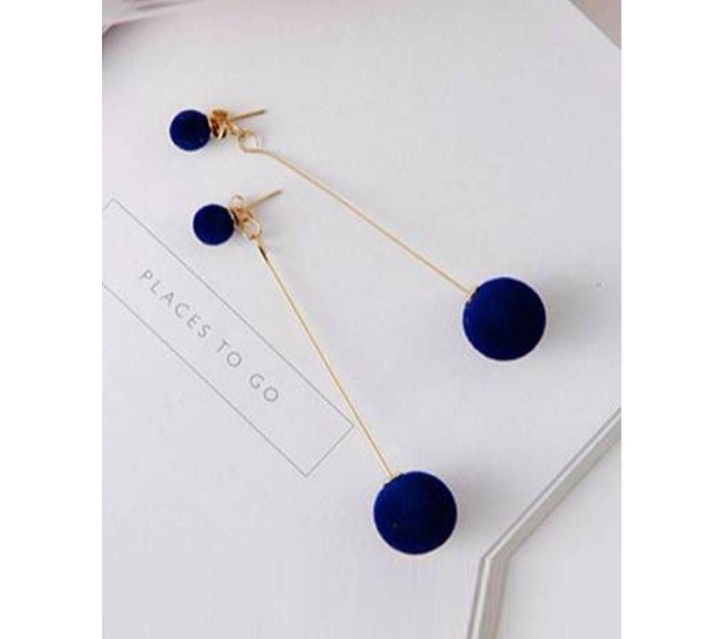 Cute Pom-pom Women Dangle Earrings