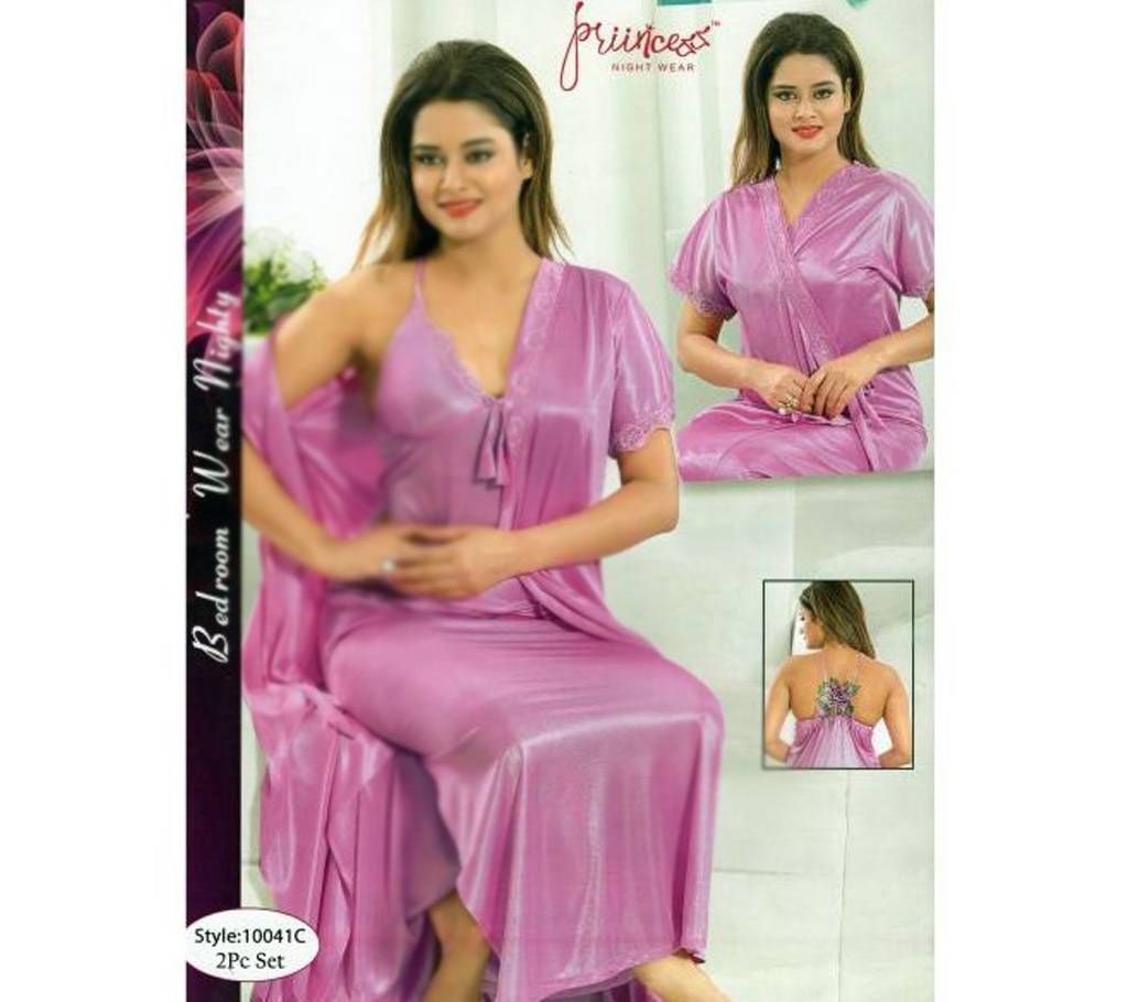 Fashionable Two Part Nighty-10041 C