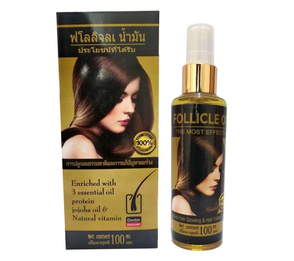 Follicle Hair Oil (100ml) - Thailand