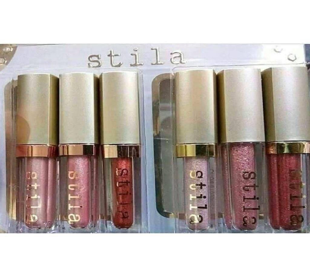 Stila glitter eye shadow - 6 pcs-UK