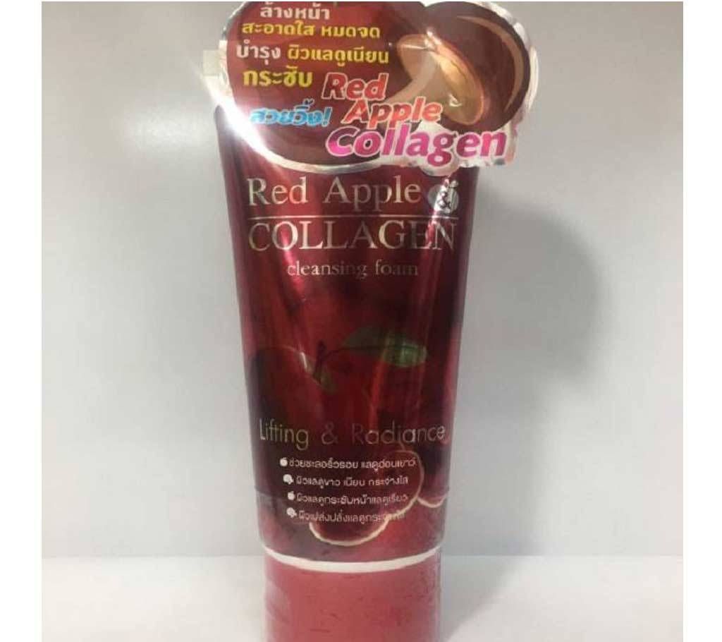 Red Apple Collagen Cleansing foam