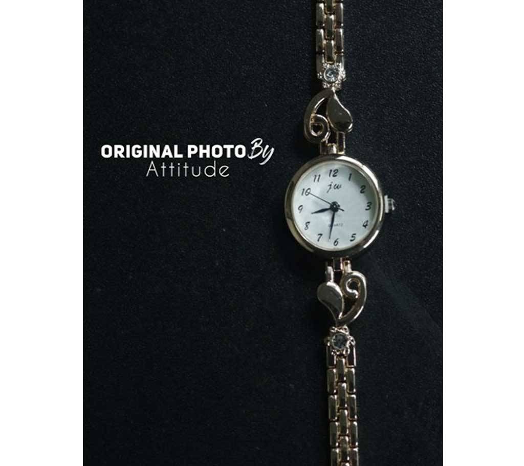 Lightgoldlove011 Women Crystal Ctone Fashion Silver Quartz Wrist Watch