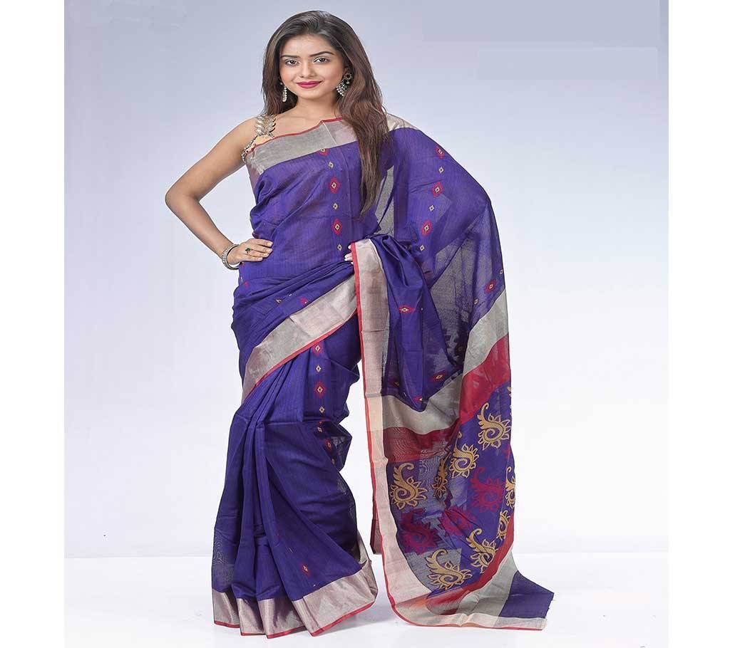 Jamdani Silk Sharee With blouse piece 