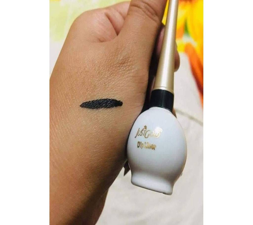 Just Gold Deep Black Matte Eyeliner-5ml-UK 