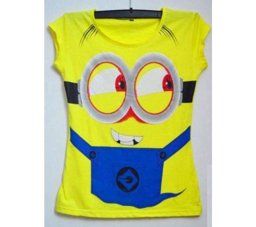Minion T-shirt For Girls 