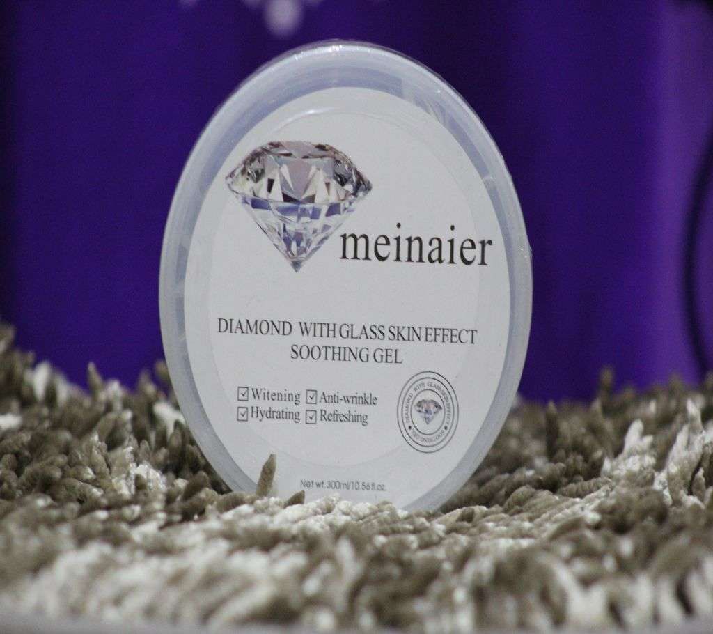 meinaier DIAMOND With Glass Skin Soothing gel 400gm (Malaysia)