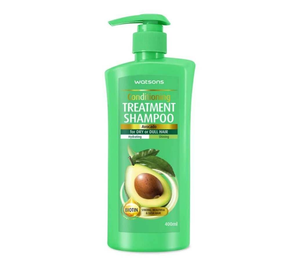 Watsons Conditioning Treatment Shampoo Avocado 400ml-Thailand