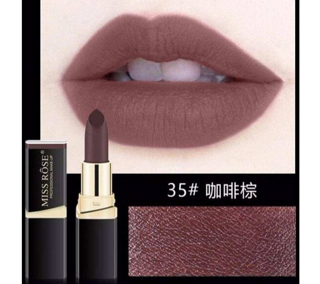 Miss Rose Matte Soft Waterproof Long Lasting Lipsticks-3.5g-China