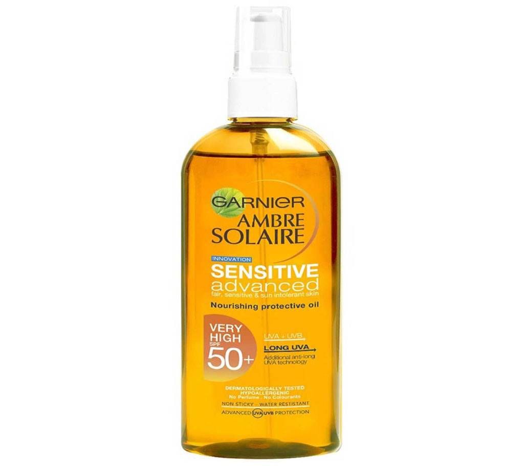 Garnier- Ambre Solaire Oil Sensitive Advance SPF 50+150ml-France